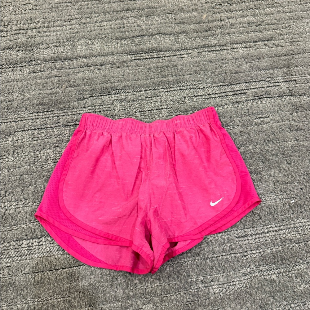 Nike Women's Vibrant Pink Athletic Shorts